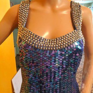 Peak Evenings Sequin gown